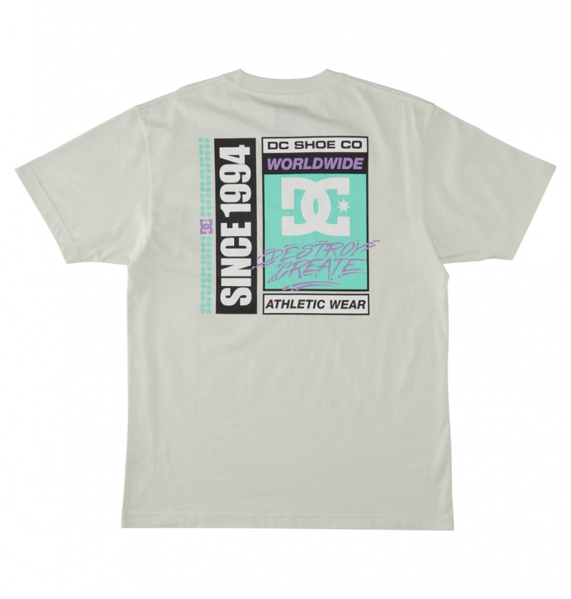 Lily White DC Shoes Flyer - T-Shirt | 528FBNYJS