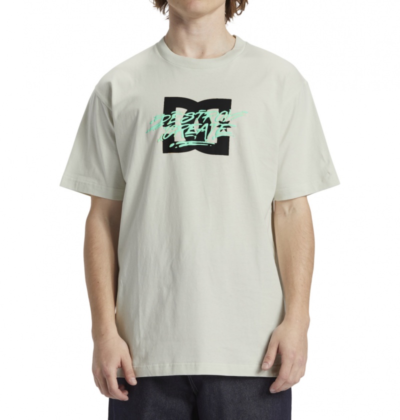 Lily White DC Shoes Flyer - T-Shirt | 528FBNYJS