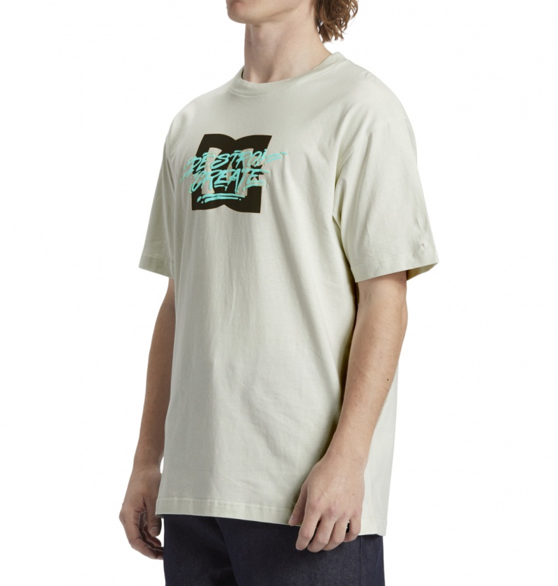 Lily White DC Shoes Flyer - T-Shirt | 528FBNYJS