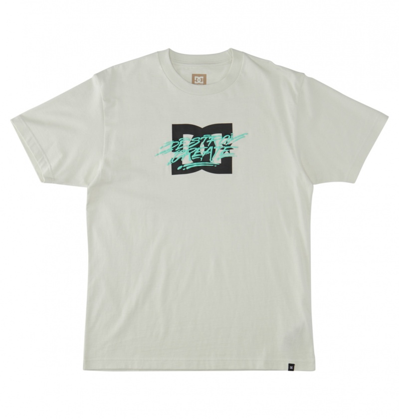 Lily White DC Shoes Flyer - T-Shirt | 528FBNYJS