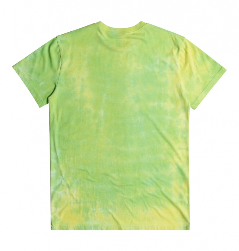 Lime Green DC Shoes x Monegros - T-Shirt | 231AZLBKO