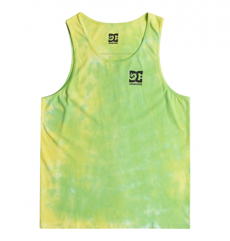 Lime Green DC Shoes x Monegros - Vest | 951FPNOEZ