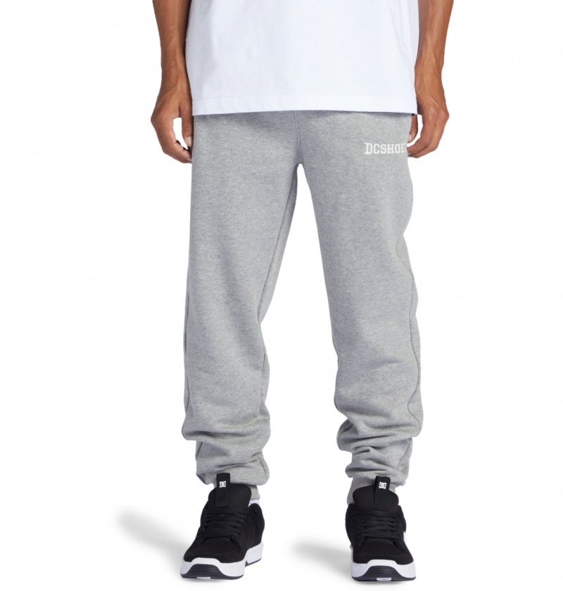 Medium Grey Heather DC Shoes Baseline - Joggers | 640HQYEIM