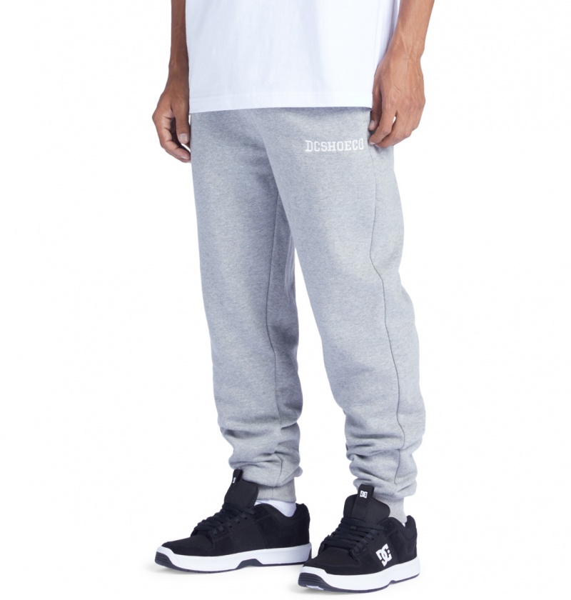 Medium Grey Heather DC Shoes Baseline - Joggers | 640HQYEIM