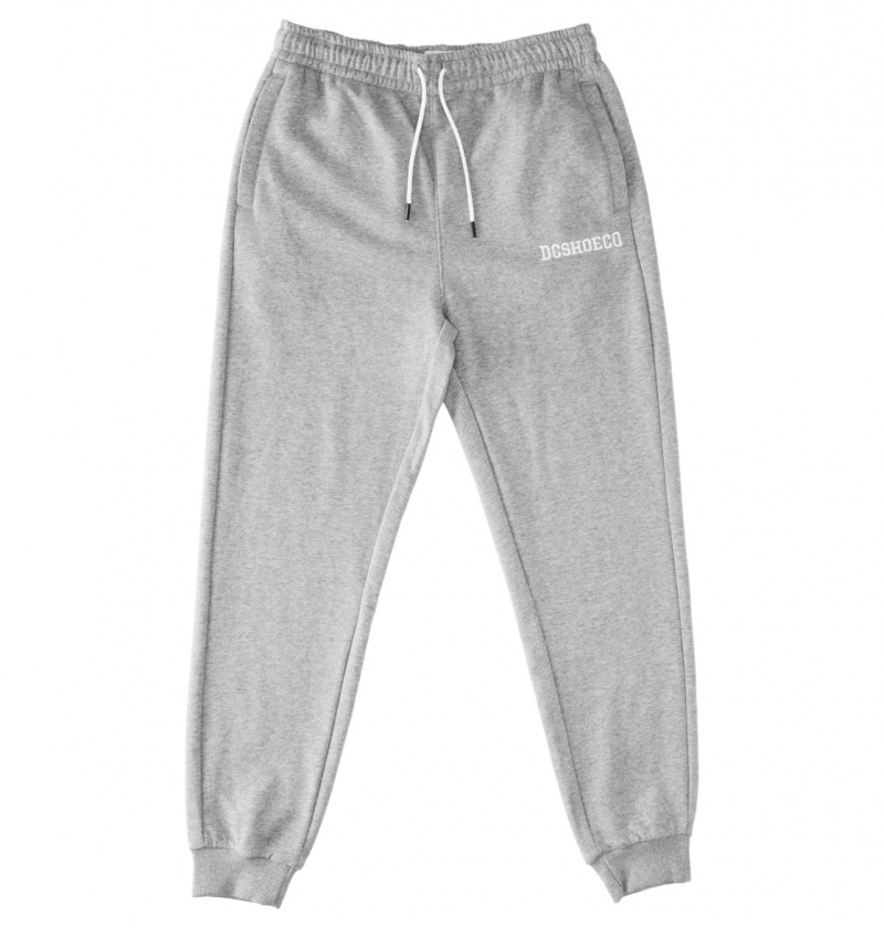 Medium Grey Heather DC Shoes Baseline - Joggers | 640HQYEIM