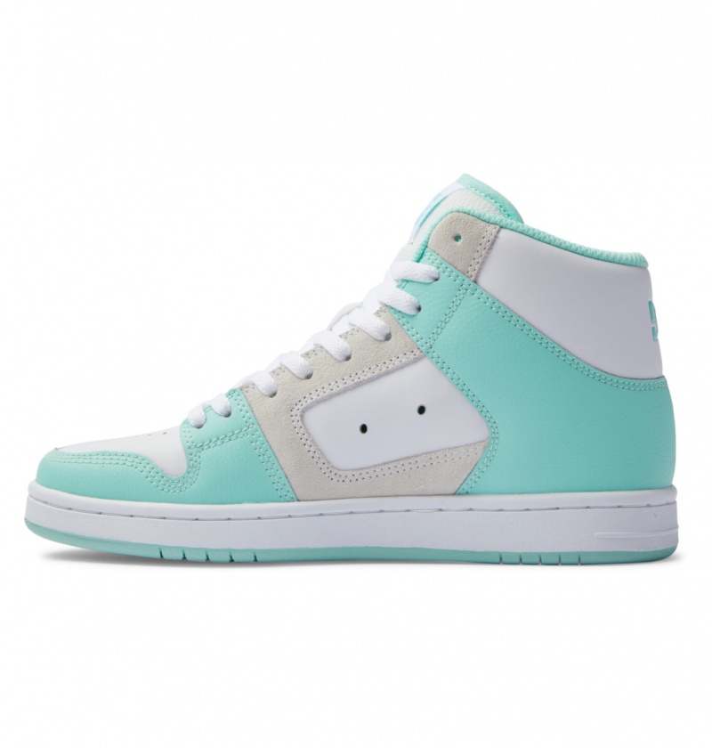 Mint DC Shoes Manteca 4 Hi - High-Top Leather Shoes | 201GNASRL