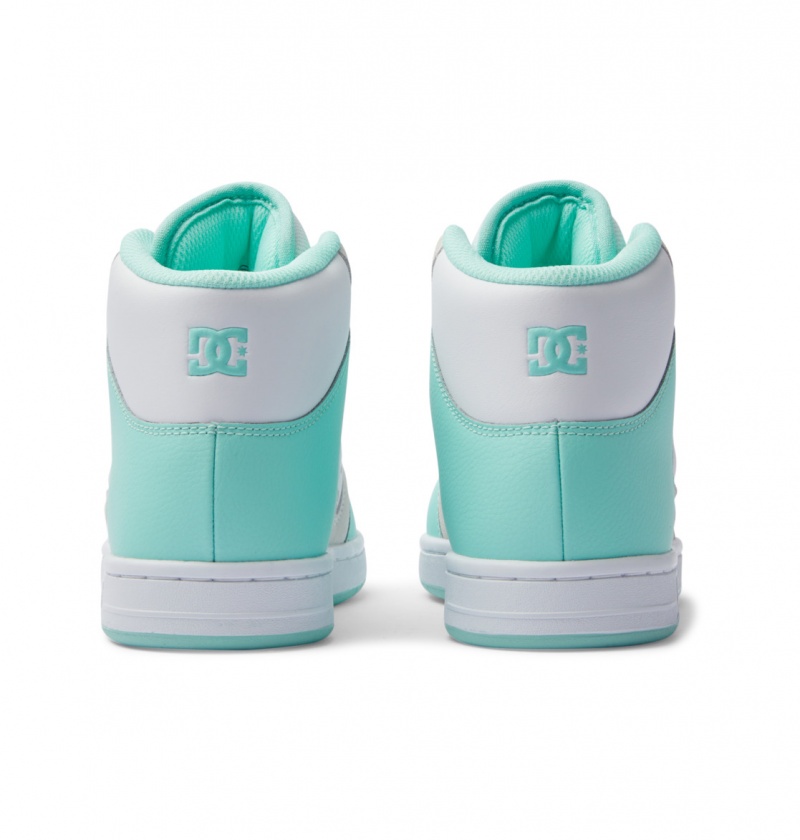 Mint DC Shoes Manteca 4 Hi - High-Top Leather Shoes | 201GNASRL