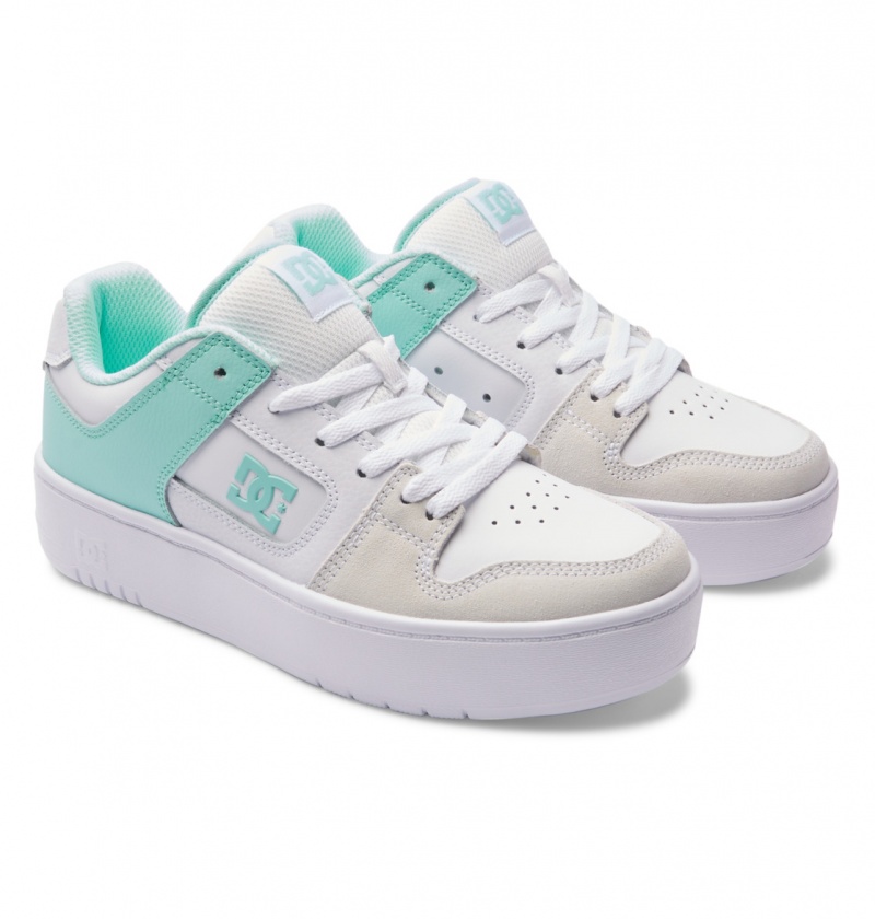 Mint DC Shoes Manteca 4 Platform - Flatform Shoes | 503RAPNCF