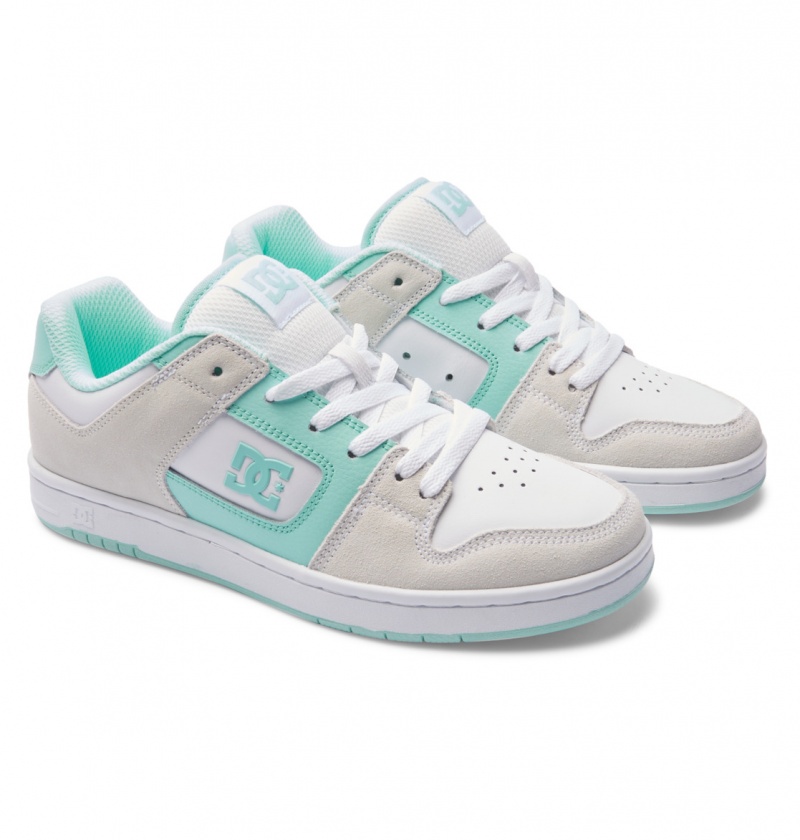 Mint DC Shoes Manteca - Leather Shoes | 891KGSTBR