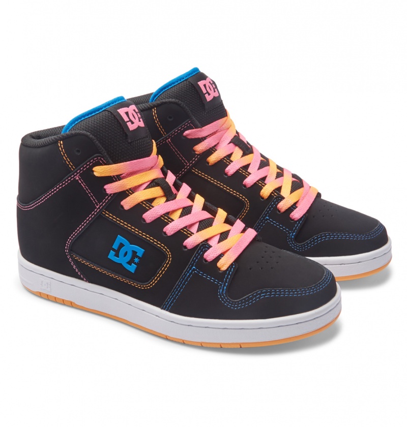 Multi DC Shoes Manteca 4 Hi - High-Top Leather Shoes | 583NFRDLW