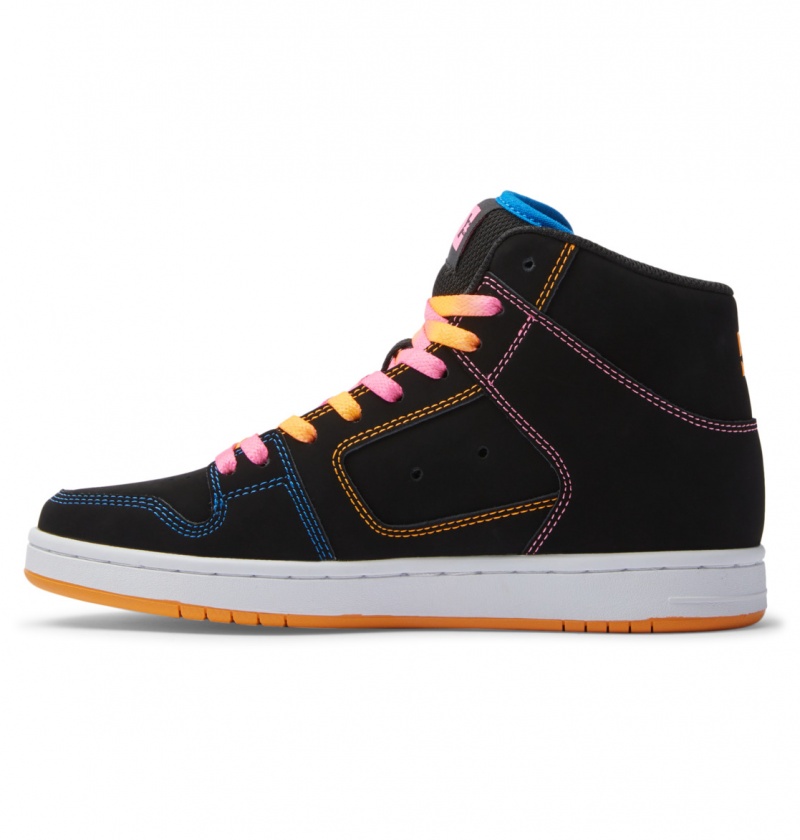 Multi DC Shoes Manteca 4 Hi - High-Top Leather Shoes | 583NFRDLW