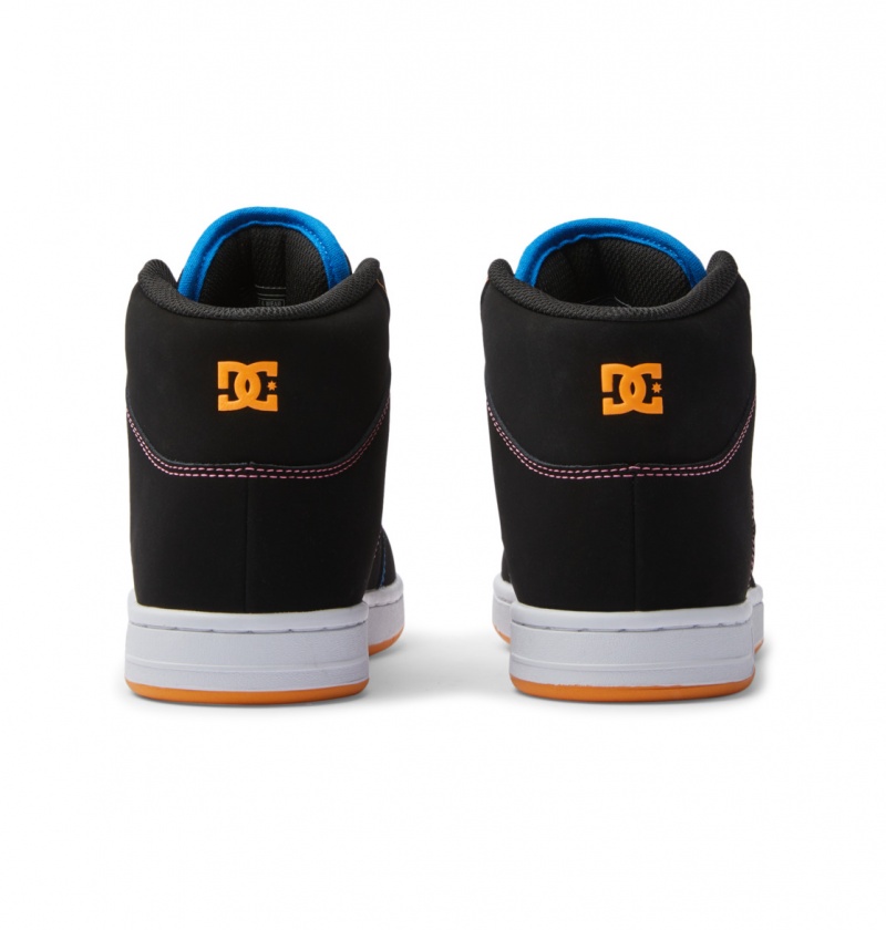 Multi DC Shoes Manteca 4 Hi - High-Top Leather Shoes | 583NFRDLW