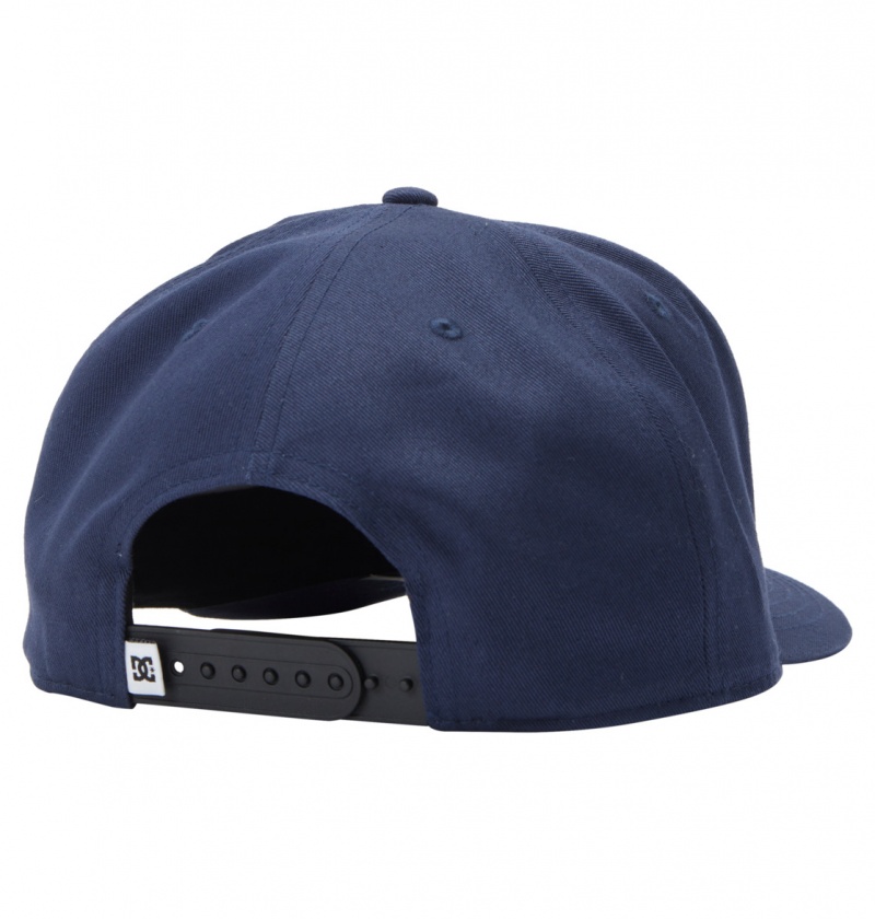 Navy Blazer DC Shoes Anafront - Snapback Cap | 732FSZIYO