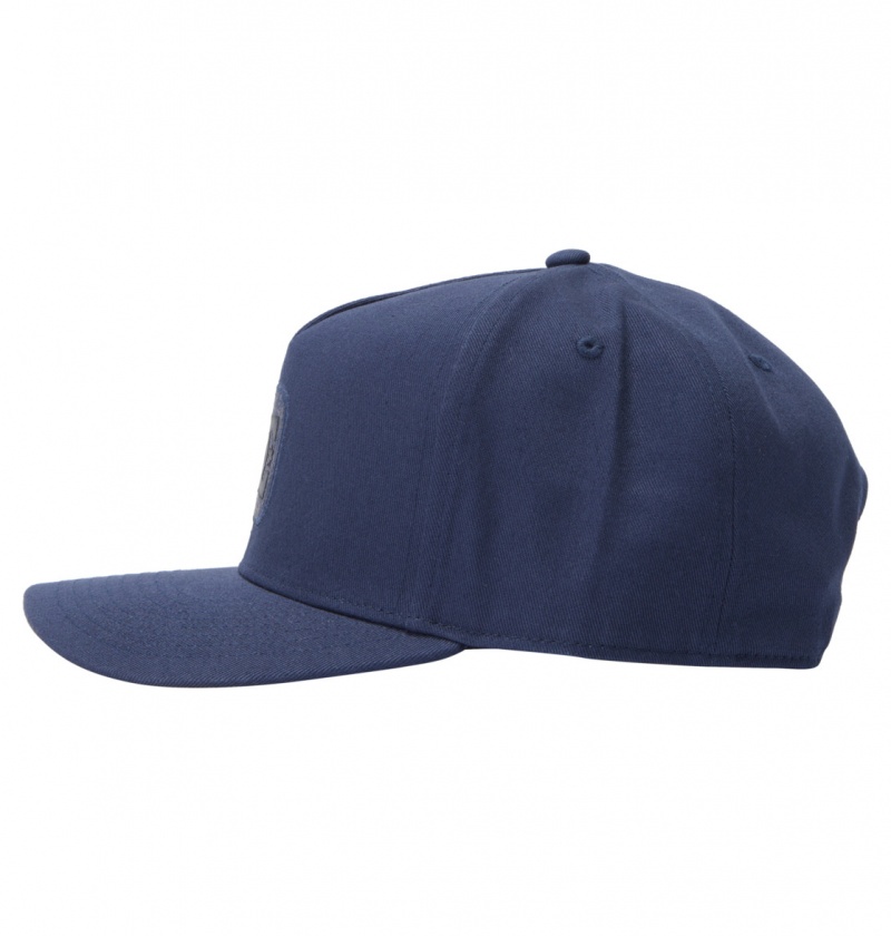 Navy Blazer DC Shoes Anafront - Snapback Cap | 732FSZIYO