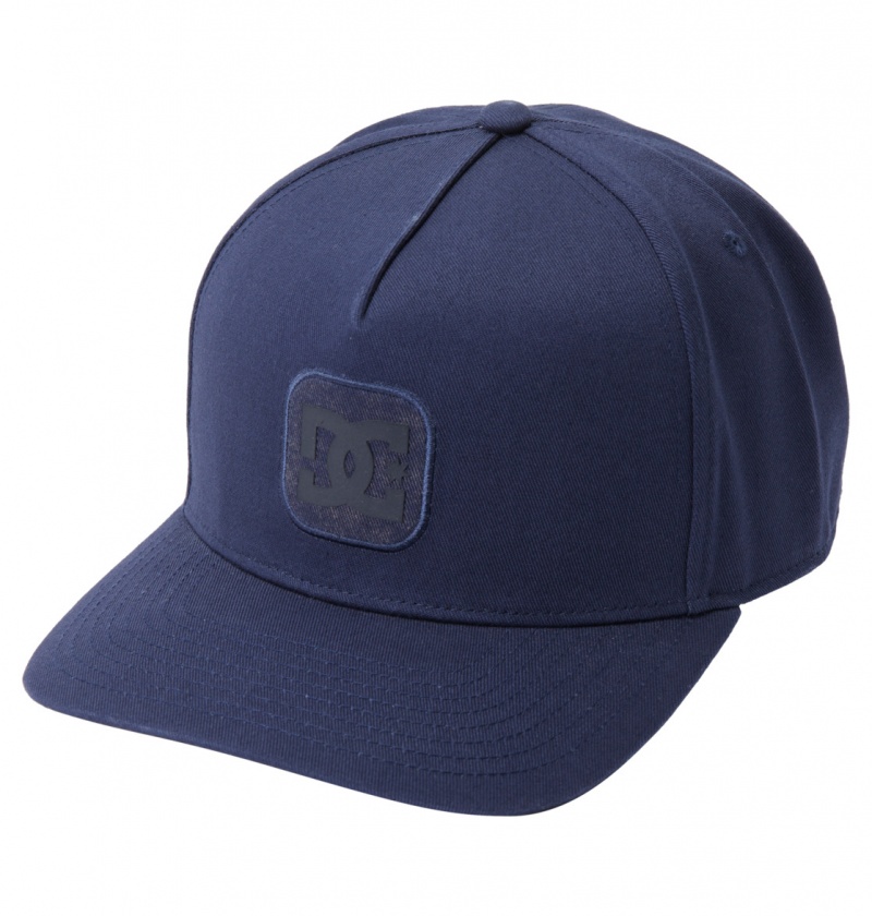 Navy Blazer DC Shoes Anafront - Snapback Cap | 732FSZIYO