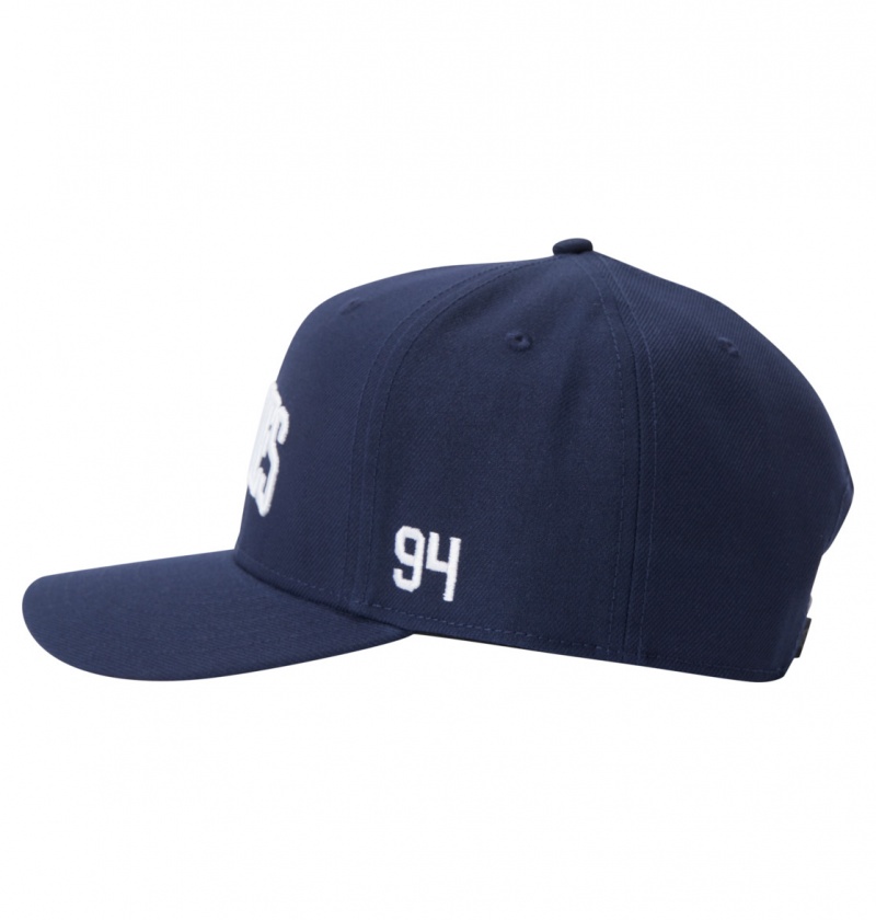 Navy Blazer DC Shoes Semi-Pro - Snapback Cap | 096IDGELA