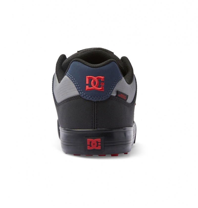 Navy / Black DC Shoes Pure WNT - Winterised Shoes | 590XLMQDR