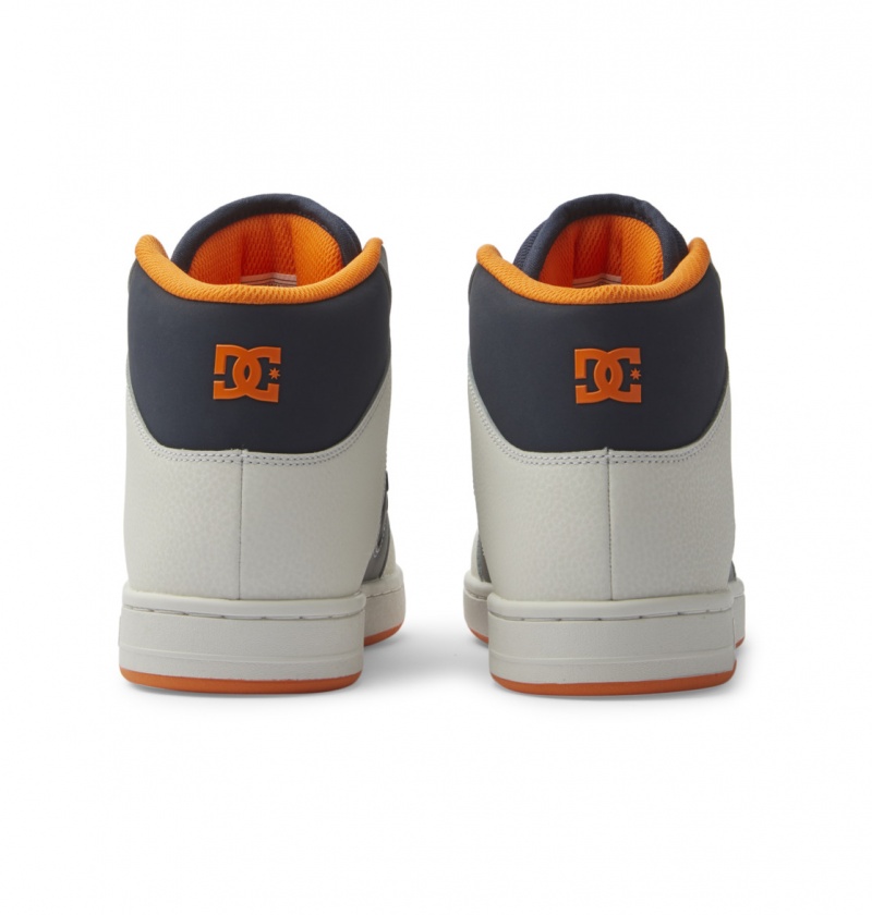 Navy / Grey DC Shoes Manteca 4 Hi - High-Top Shoes | 174YVCNLR