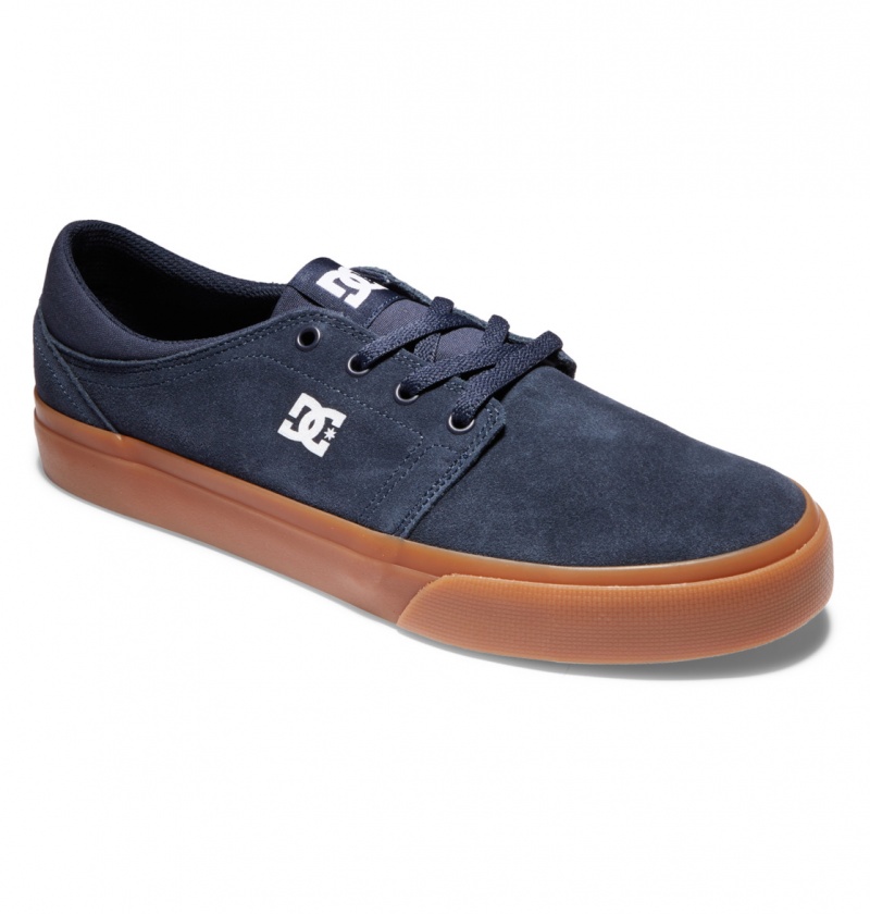 Navy / Gum DC Shoes Trase - Suede Shoes | 283DYCALM