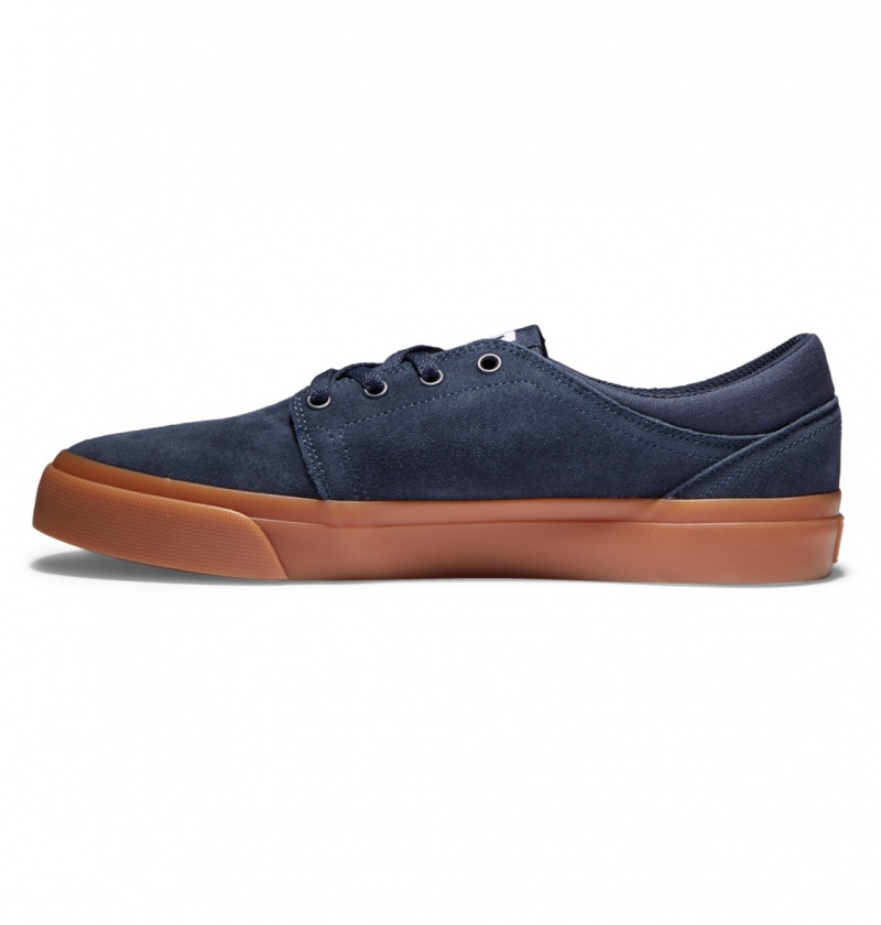 Navy / Gum DC Shoes Trase - Suede Shoes | 283DYCALM