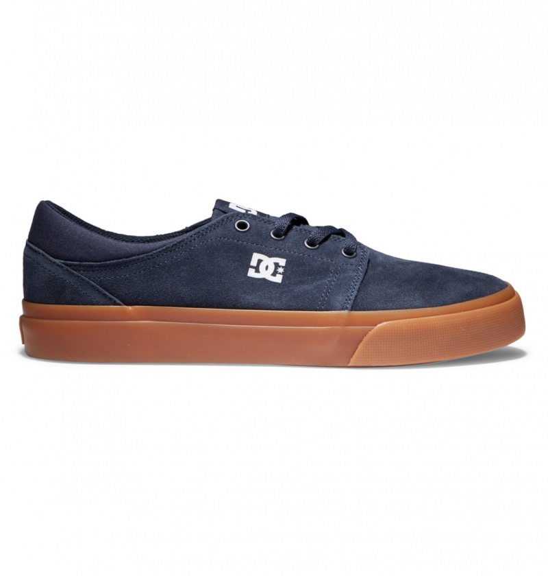 Navy / Gum DC Shoes Trase - Suede Shoes | 283DYCALM