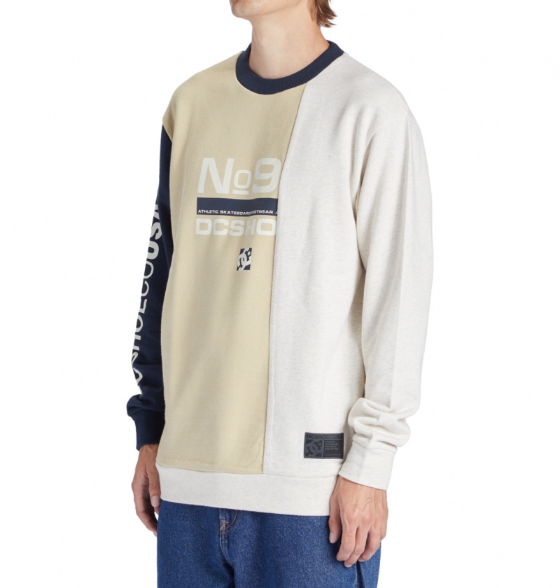 Overcast Multi DC Shoes Static - Sweatshirt | 291NTWPSX