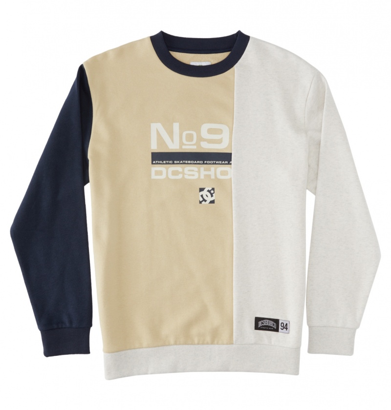 Overcast Multi DC Shoes Static - Sweatshirt | 291NTWPSX