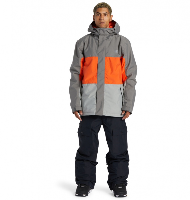 Pewter DC Shoes Defy - Technical Snow Jacket | 970PRJYAV