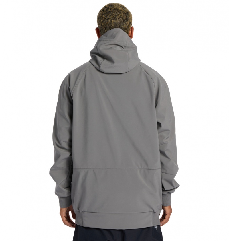 Pewter DC Shoes Spectrum - Technical Softshell Snow Jacket | 908MSPIYE