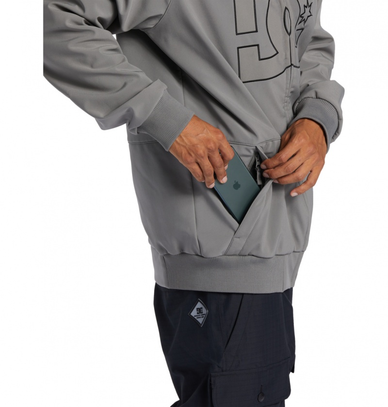 Pewter DC Shoes Spectrum - Technical Softshell Snow Jacket | 908MSPIYE