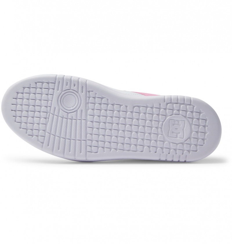 Pink / White DC Shoes Manteca 4 Platform - Flatform Shoes | 128WSNHVX