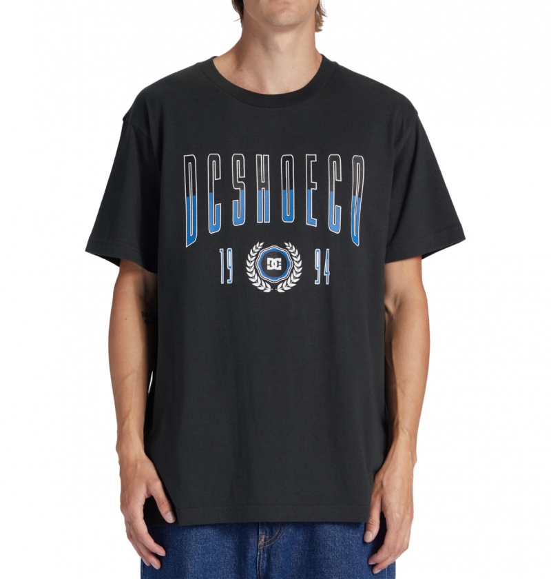 Pirate Black DC Shoes Dropout - T-Shirt | 570AUVSYB