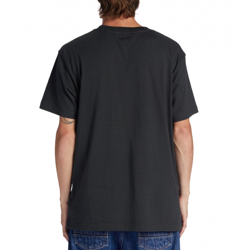 Pirate Black DC Shoes Dropout - T-Shirt | 570AUVSYB