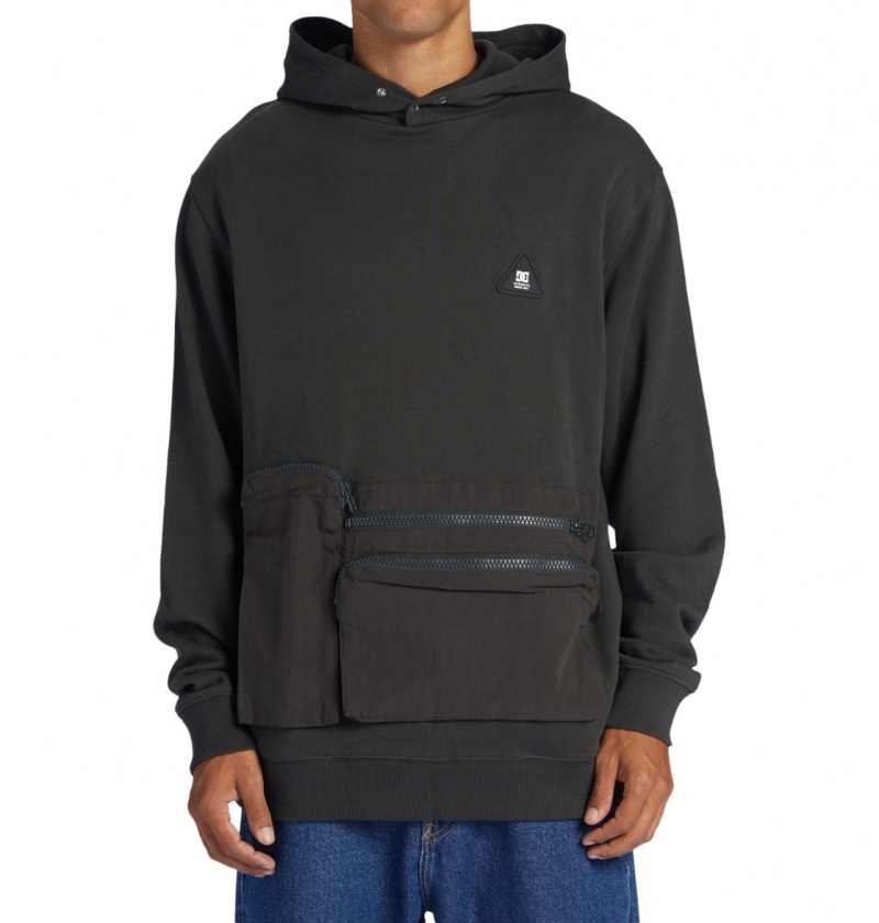 Pirate Black DC Shoes Reserve - Hoodie | 263GNXSBY