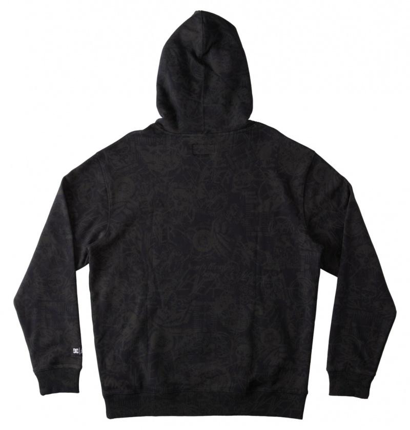 Pirate Black DC Shoes Slayer - Hoodie | 240DIEKTU