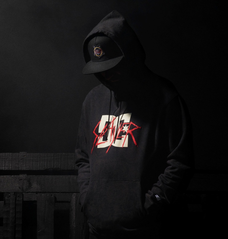 Pirate Black DC Shoes Slayer - Hoodie | 240DIEKTU