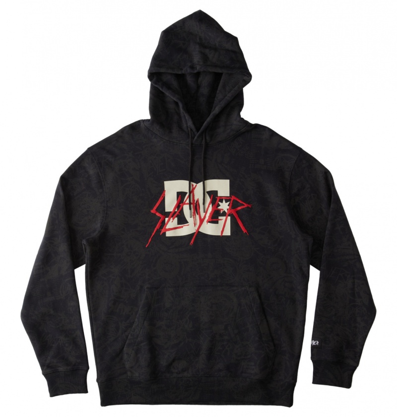 Pirate Black DC Shoes Slayer - Hoodie | 240DIEKTU