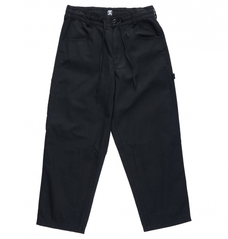 Pirate Black DC Shoes Trench - Carpenter Trousers | 130TFUIEH