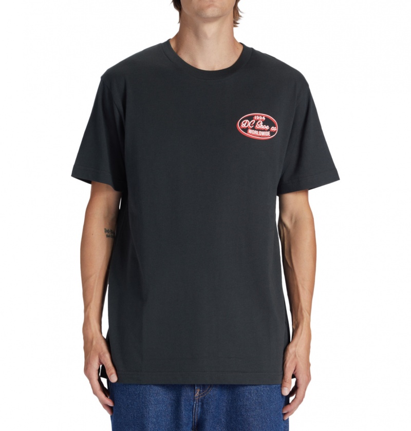 Pirate Black DC Shoes Truckin - T-Shirt | 715UKBPSW