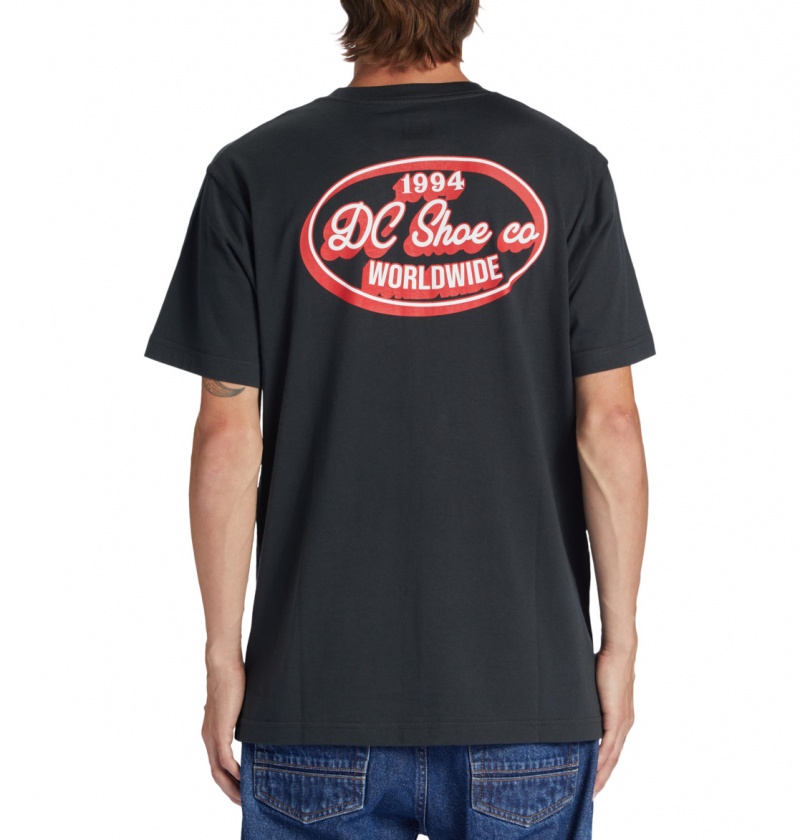 Pirate Black DC Shoes Truckin - T-Shirt | 715UKBPSW