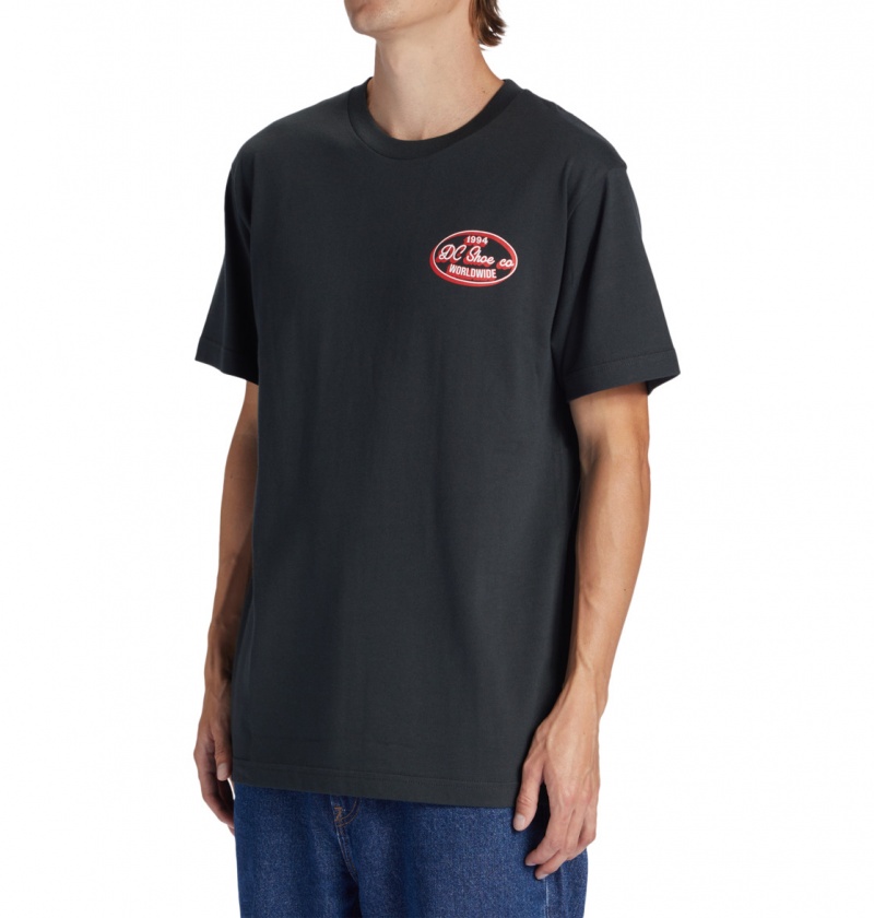 Pirate Black DC Shoes Truckin - T-Shirt | 715UKBPSW