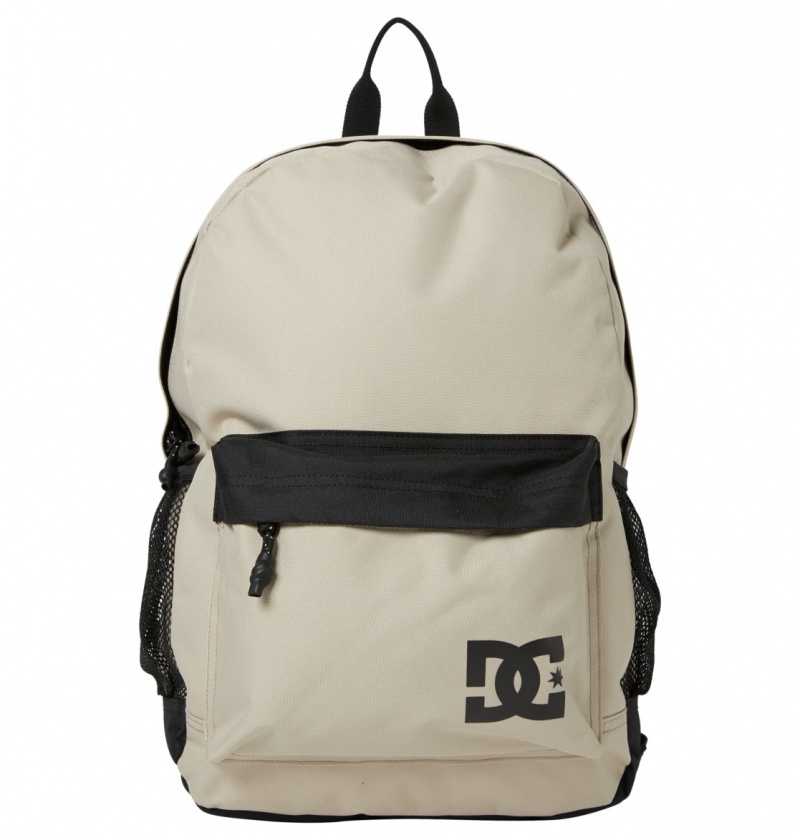 Plaza Taupe DC Shoes Backsider Seasonal 20L - Medium Backpack | 327QGODUK