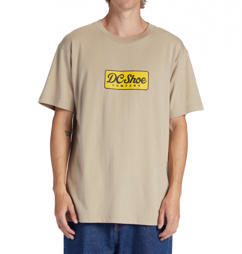 Plaza Taupe DC Shoes Happy Hour - T-Shirt | 105CDFRLB