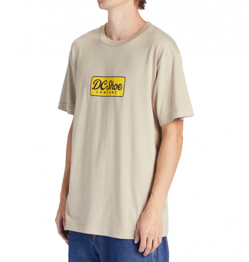 Plaza Taupe DC Shoes Happy Hour - T-Shirt | 105CDFRLB