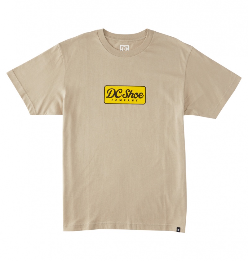 Plaza Taupe DC Shoes Happy Hour - T-Shirt | 105CDFRLB