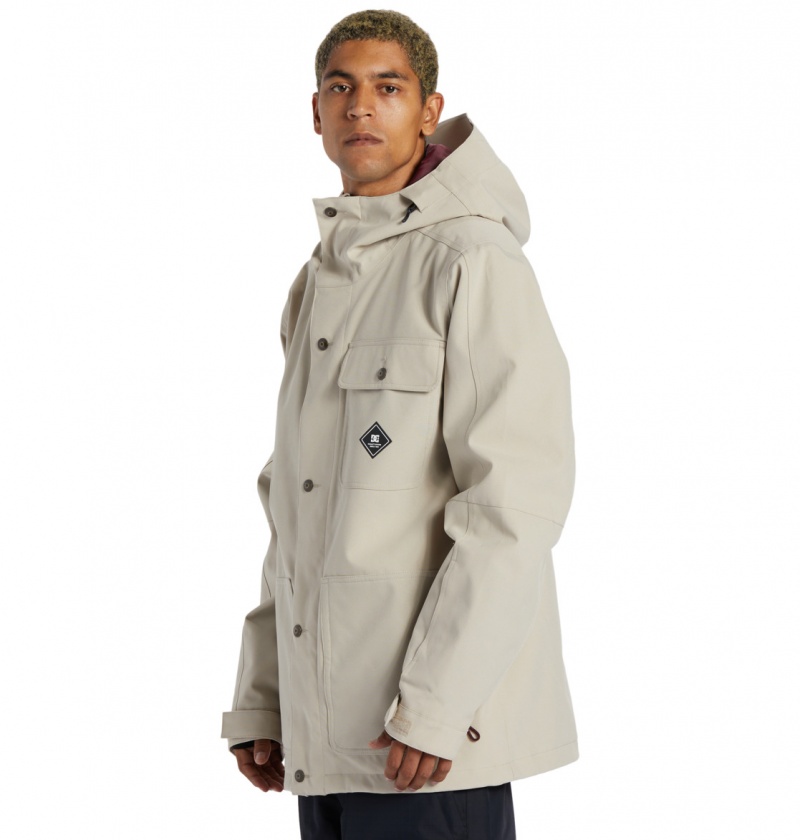 Plaza Taupe DC Shoes Servo - Technical Snow Jacket | 248DLFIVT