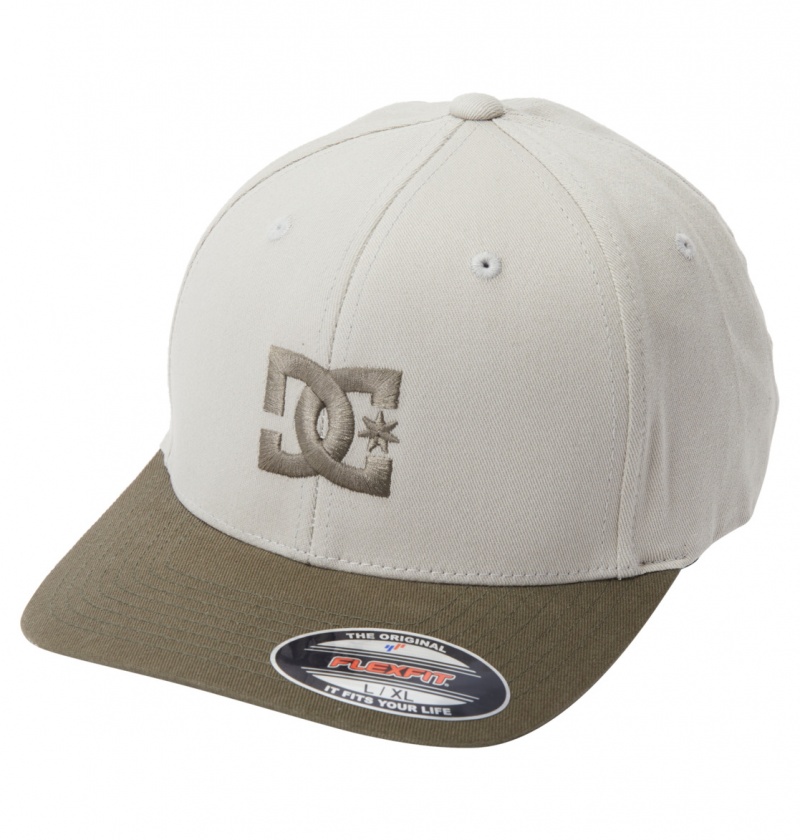 Plaza Taupe / Capers DC Shoes Cap Star Seasonal - Flexfit Cap | 108WAKZHY