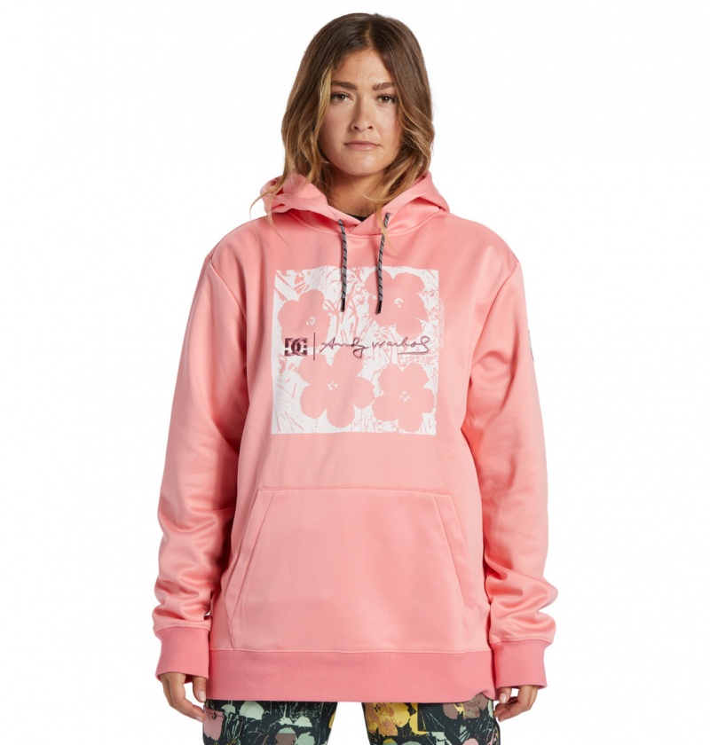 Shell Pink DC Shoes Andy Warhol x - Technical Fleece | 721DLUOGC