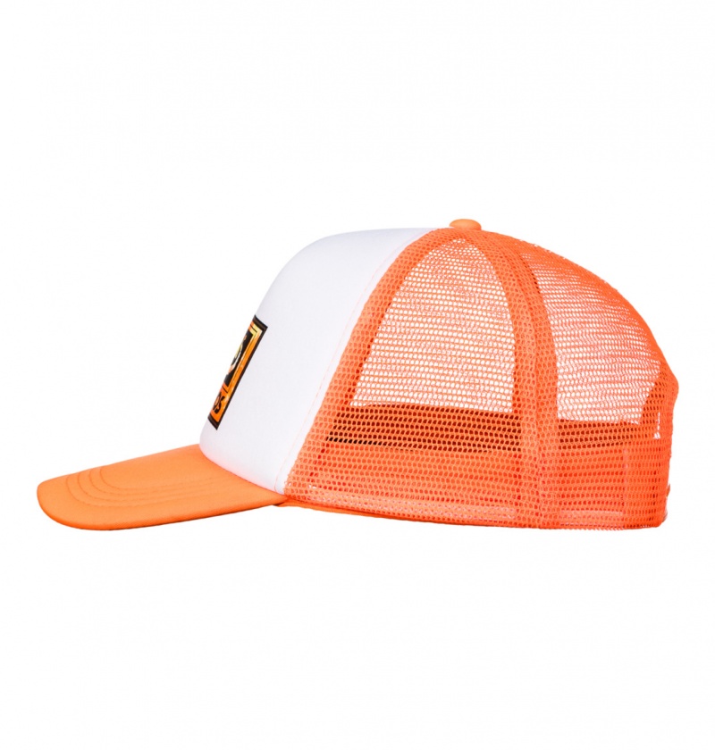 Shocking Orange DC Shoes x Monegros - Trucker Cap | 736EDPVGU