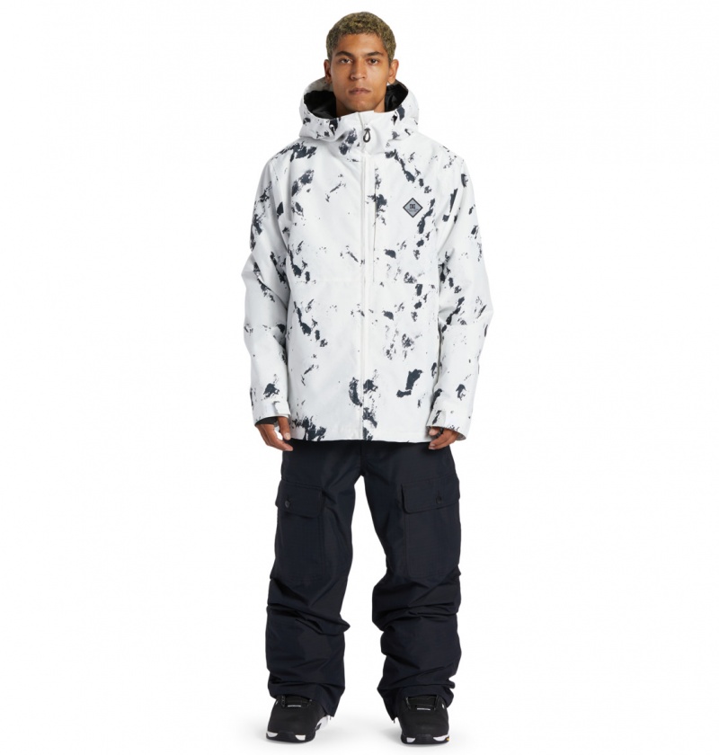 Snow Camo DC Shoes Basis Print - Technical Snow Jacket | 478MGBQUT